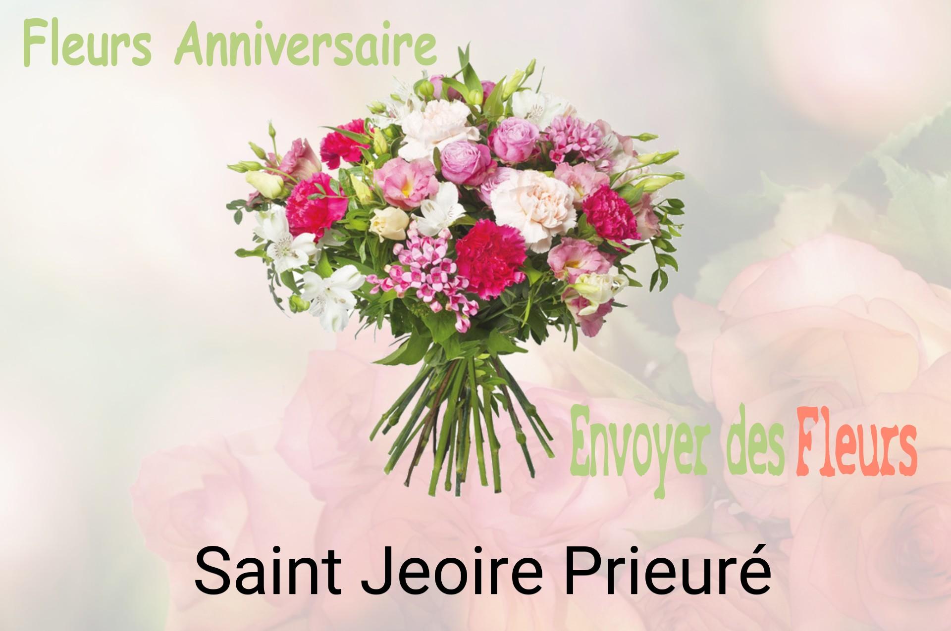 Bouquet de fleurs d’anniversaire livré à Saint-Jeoire-Prieuré